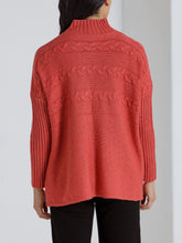 Load image into Gallery viewer, Long Sleeve Horizontal Knit Scarlet