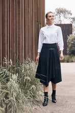 Load image into Gallery viewer, Long Sleeve Button Through Shirt White