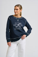 Load image into Gallery viewer, Zippy Classic Zipside Sweatshirt - Ssc Navy