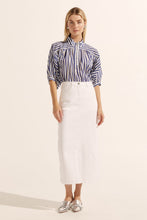 Load image into Gallery viewer, adage top - navy stripe