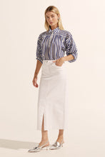 Load image into Gallery viewer, adage top - navy stripe