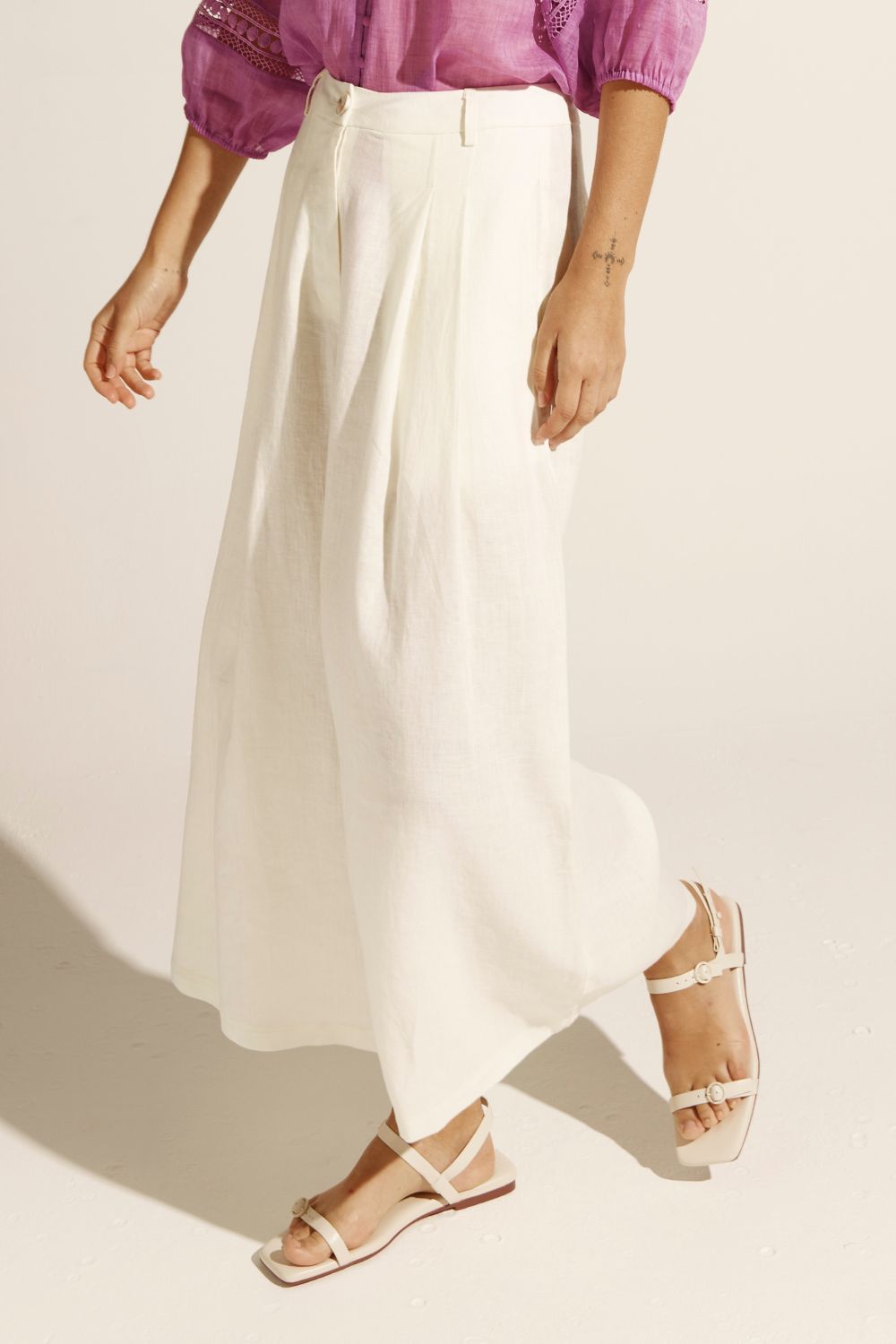 anchor pant - cream