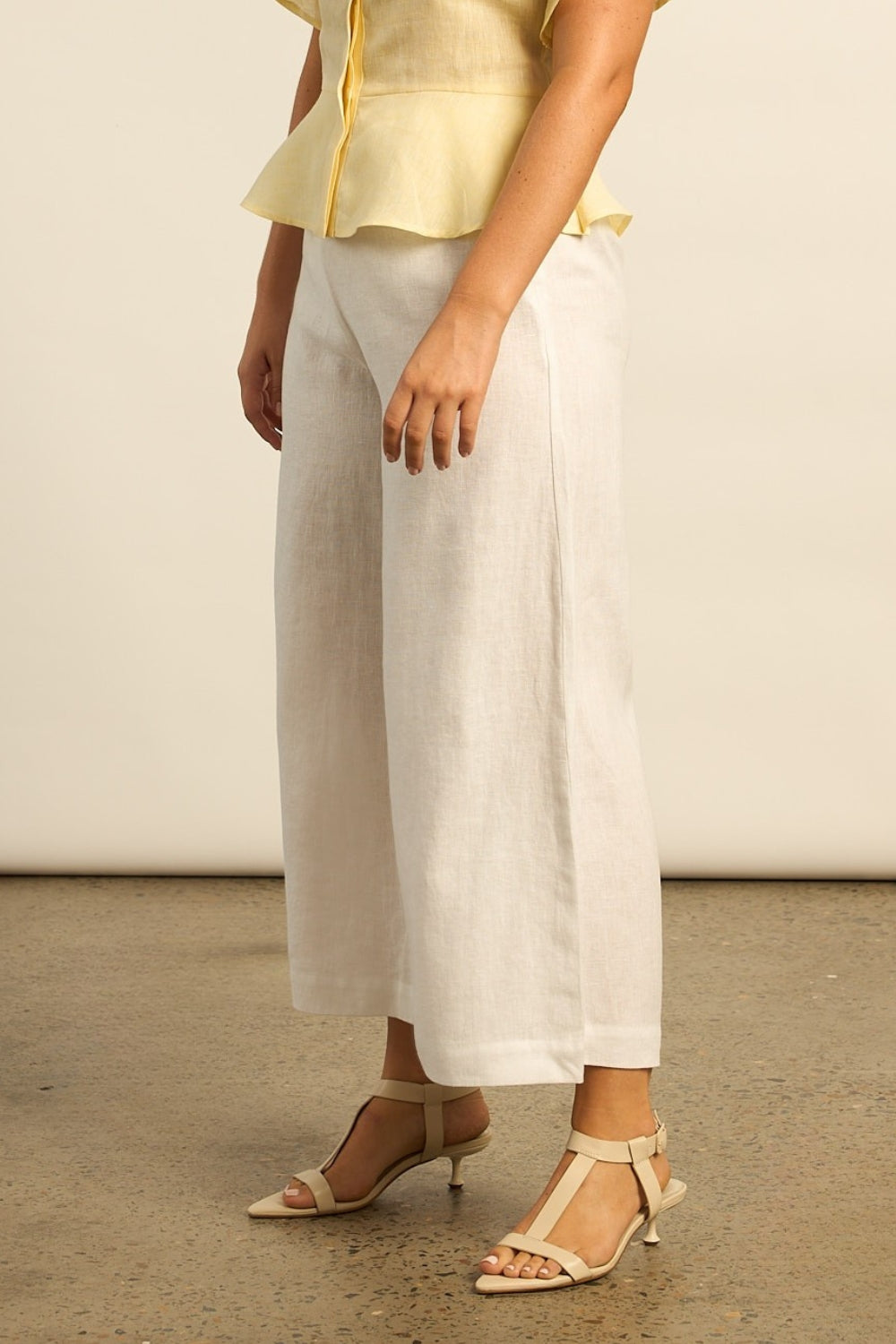 apex pant - porcelain