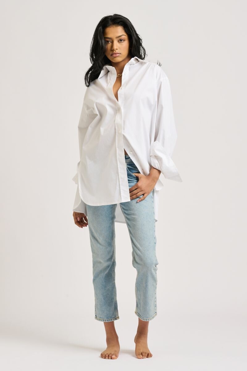 The Boyfriend Shirt - White
