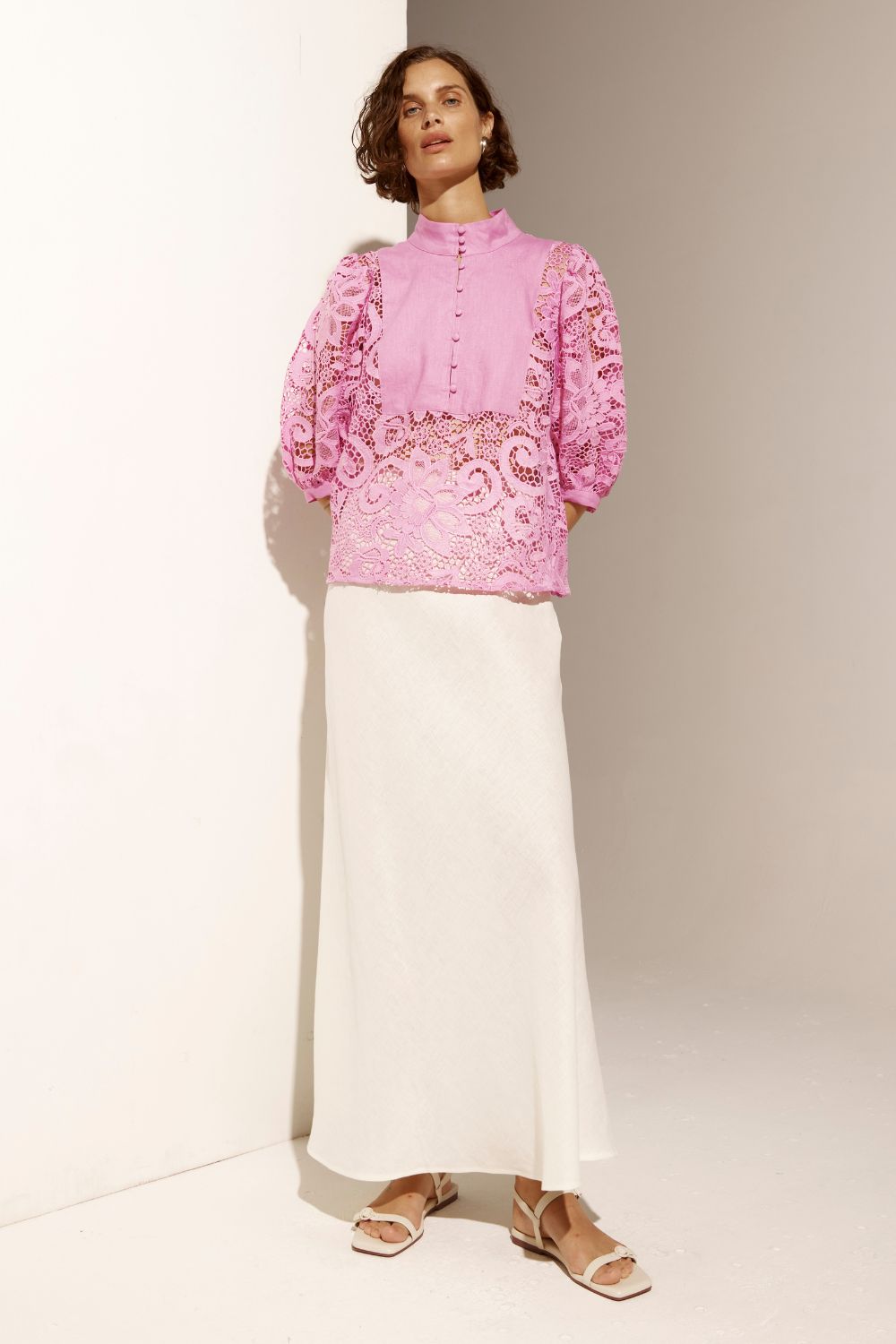 blend skirt - cream