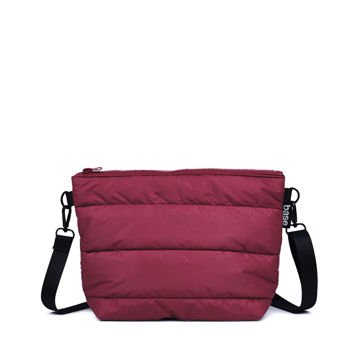 stash base crossbody (cloud) - burgundy