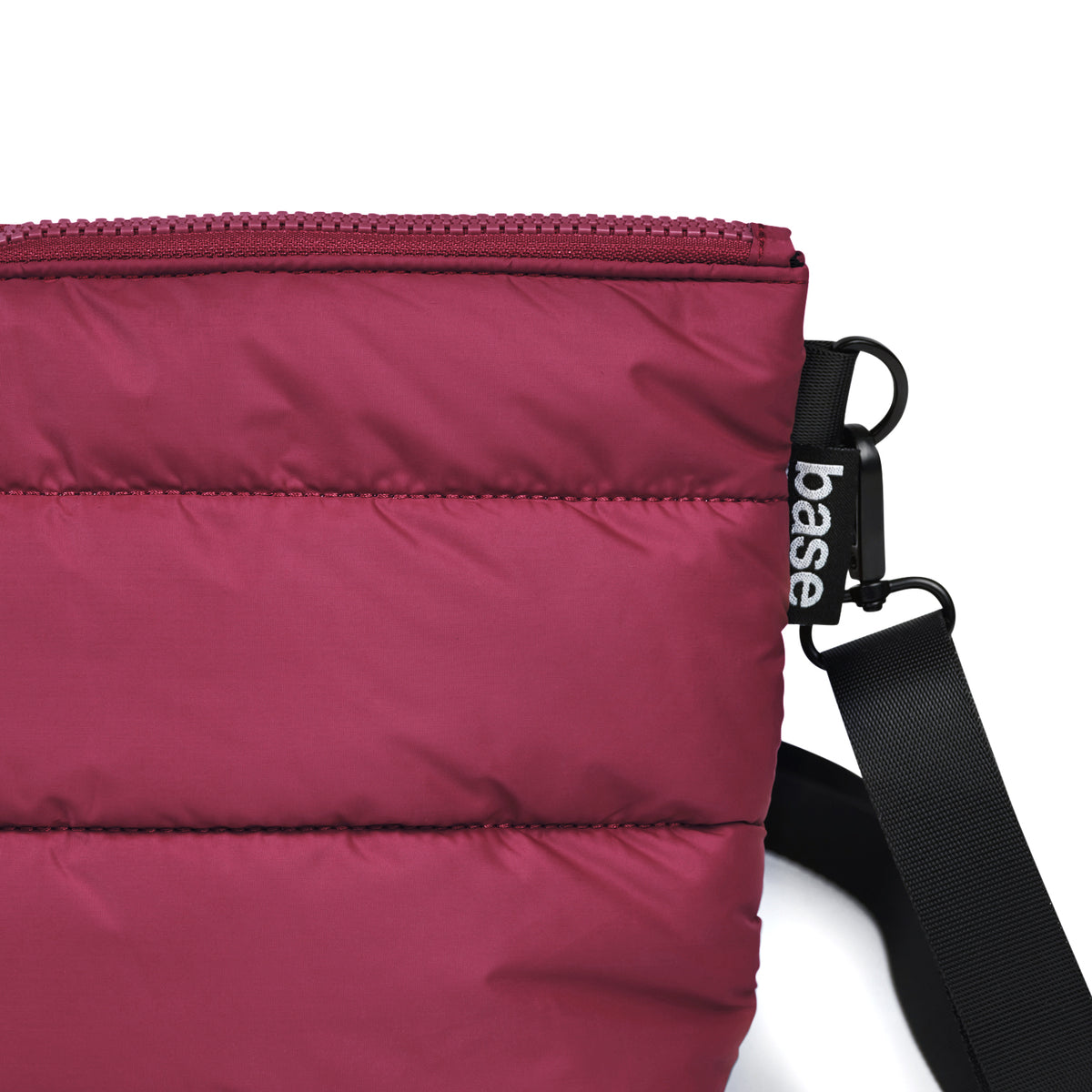 stash base crossbody (cloud) - burgundy
