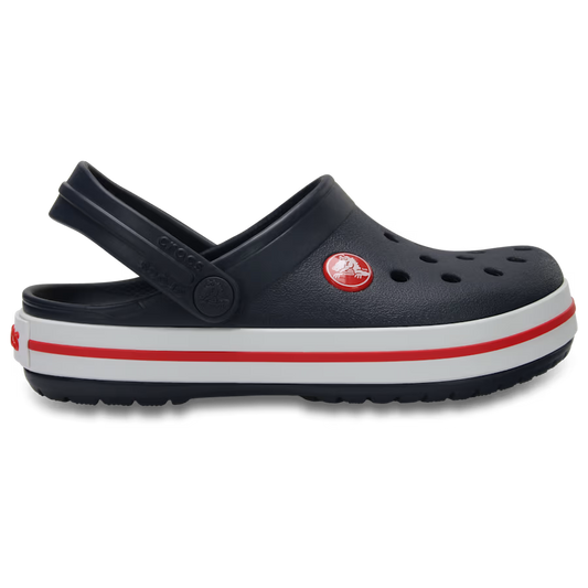 Crocband Clog Toddler Navy/Red