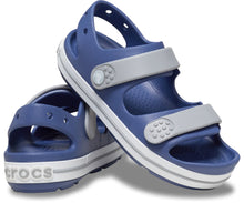 Load image into Gallery viewer, Crocband Cruiser Sandal Toddler Bijou Blue / Light Grey