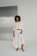 Load image into Gallery viewer, Demi Linen Top Ivory
