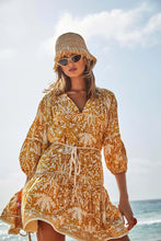 Load image into Gallery viewer, Desert Gold Mini Dress