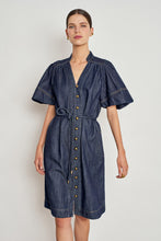 Load image into Gallery viewer, honor dress - dark denim