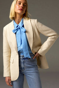 emporium jacket - ecru boucle