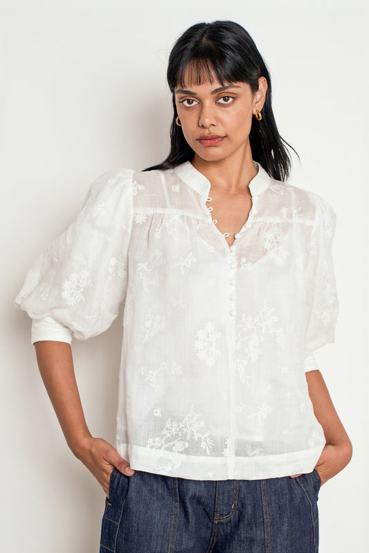 poise top - porcelain