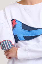 Load image into Gallery viewer, Classic Zipside Navel Flag - White/Navy