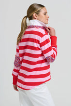 Load image into Gallery viewer, Rugby Sweatshirt - Lolly Pink/Red