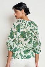 Load image into Gallery viewer, vow top - garden paisley