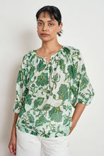Load image into Gallery viewer, vow top - garden paisley