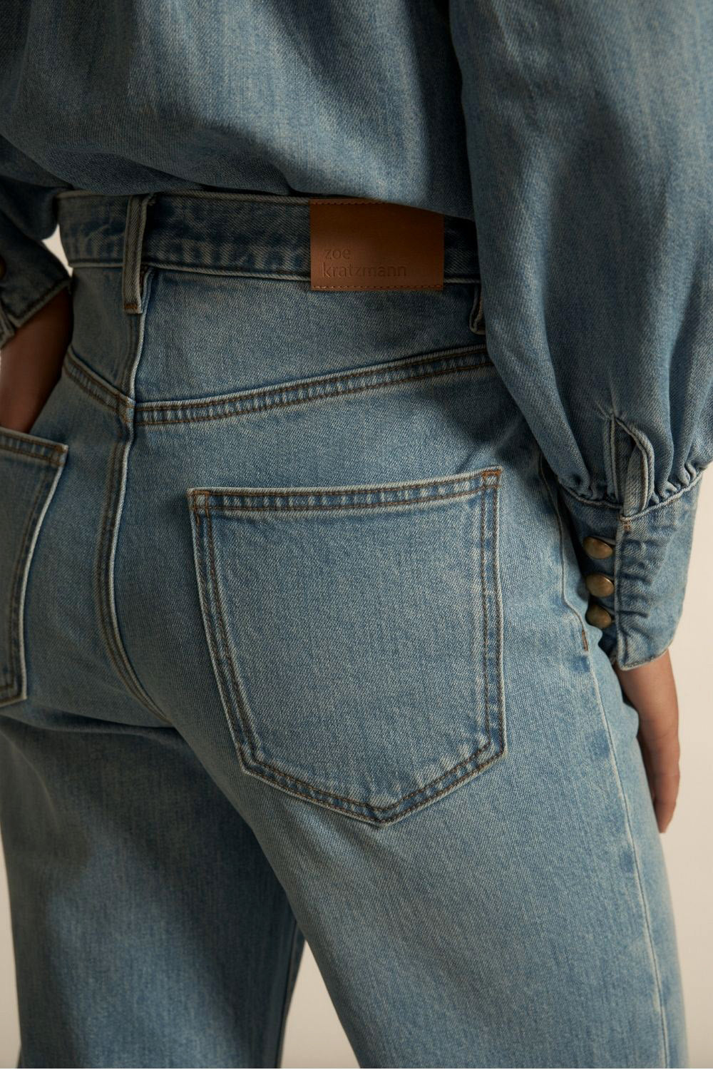 Fond Jean - mid denim