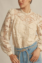 Load image into Gallery viewer, glint top - ecru