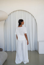 Load image into Gallery viewer, Grace Linen Knit Top Ivory