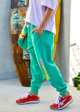 Load image into Gallery viewer, Baggy High Tide Track Pant - Green
