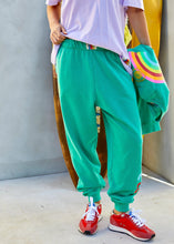 Load image into Gallery viewer, Baggy High Tide Track Pant - Green