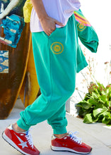 Load image into Gallery viewer, Baggy High Tide Track Pant - Green