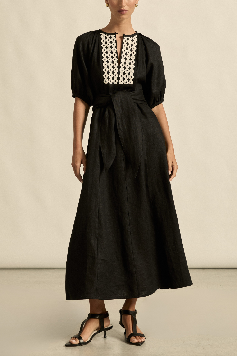 harvest dress black