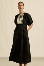 Load image into Gallery viewer, harvest dress black
