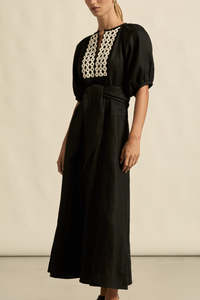 harvest dress black