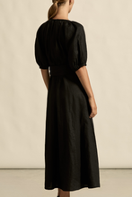 Load image into Gallery viewer, harvest dress black