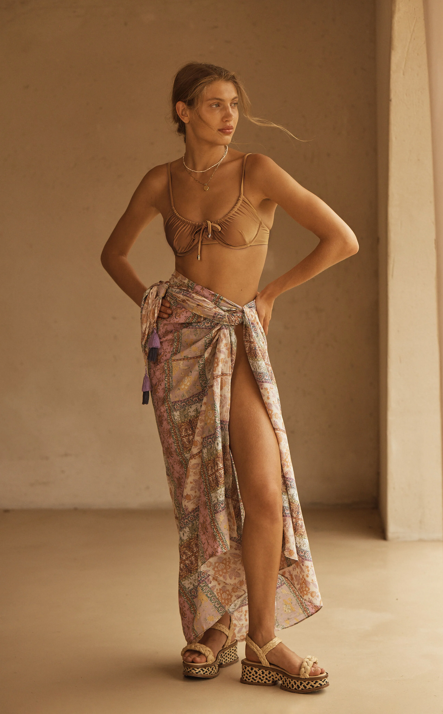 SONTUOSA  Tasselled Pareo