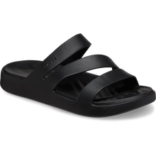 Load image into Gallery viewer, Getaway Strappy Black