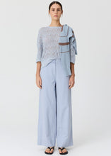 Load image into Gallery viewer, Rosin Pointelle Tee Blue