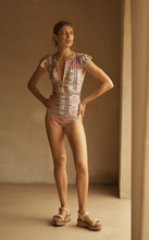 Load image into Gallery viewer, SONTUOSA Ruffle Sleeve One Piece