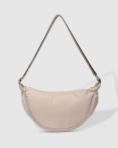 Sylvia Nylon Crossbody Bag Beige