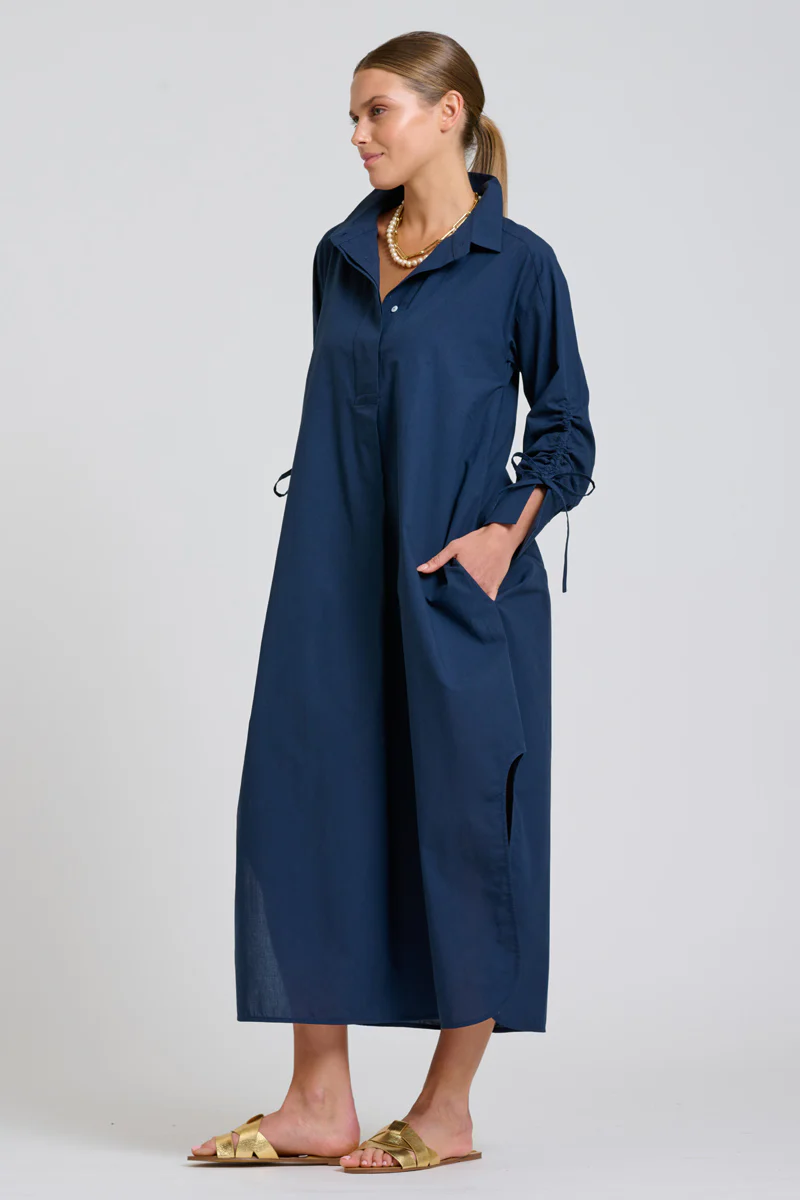 The Millie Dress - French Navy