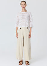 Load image into Gallery viewer, Rosin Pointelle Tee White