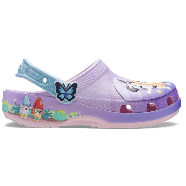 Bluey Multi Pink Classic Clog Toddler