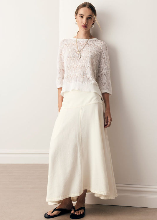 Anise Skirt Chalk