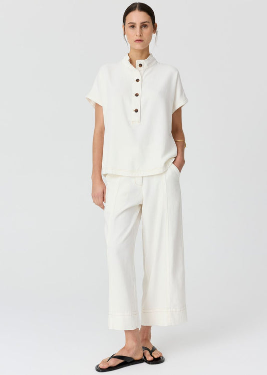 Anise Crop Pant Chalk