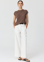 Load image into Gallery viewer, Rosin Cable Knit Choc