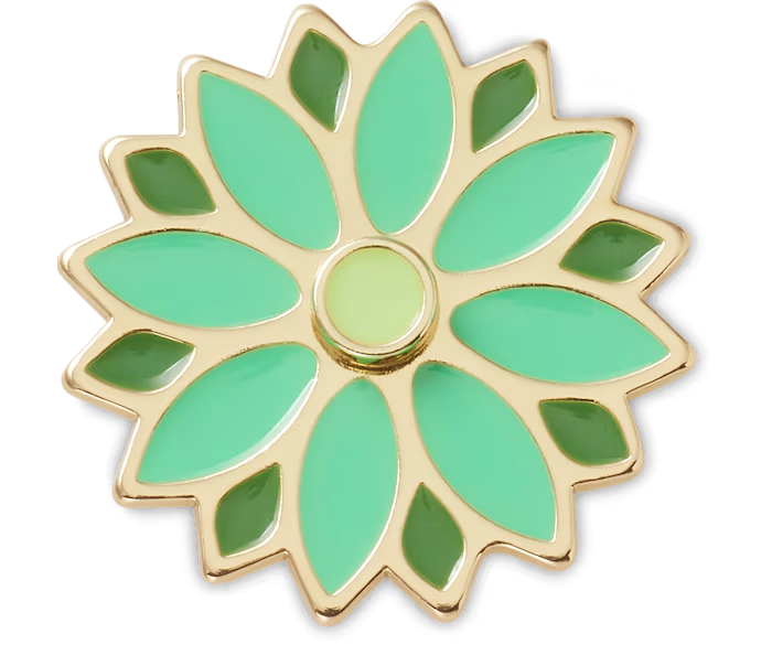 Green Spinner Flower