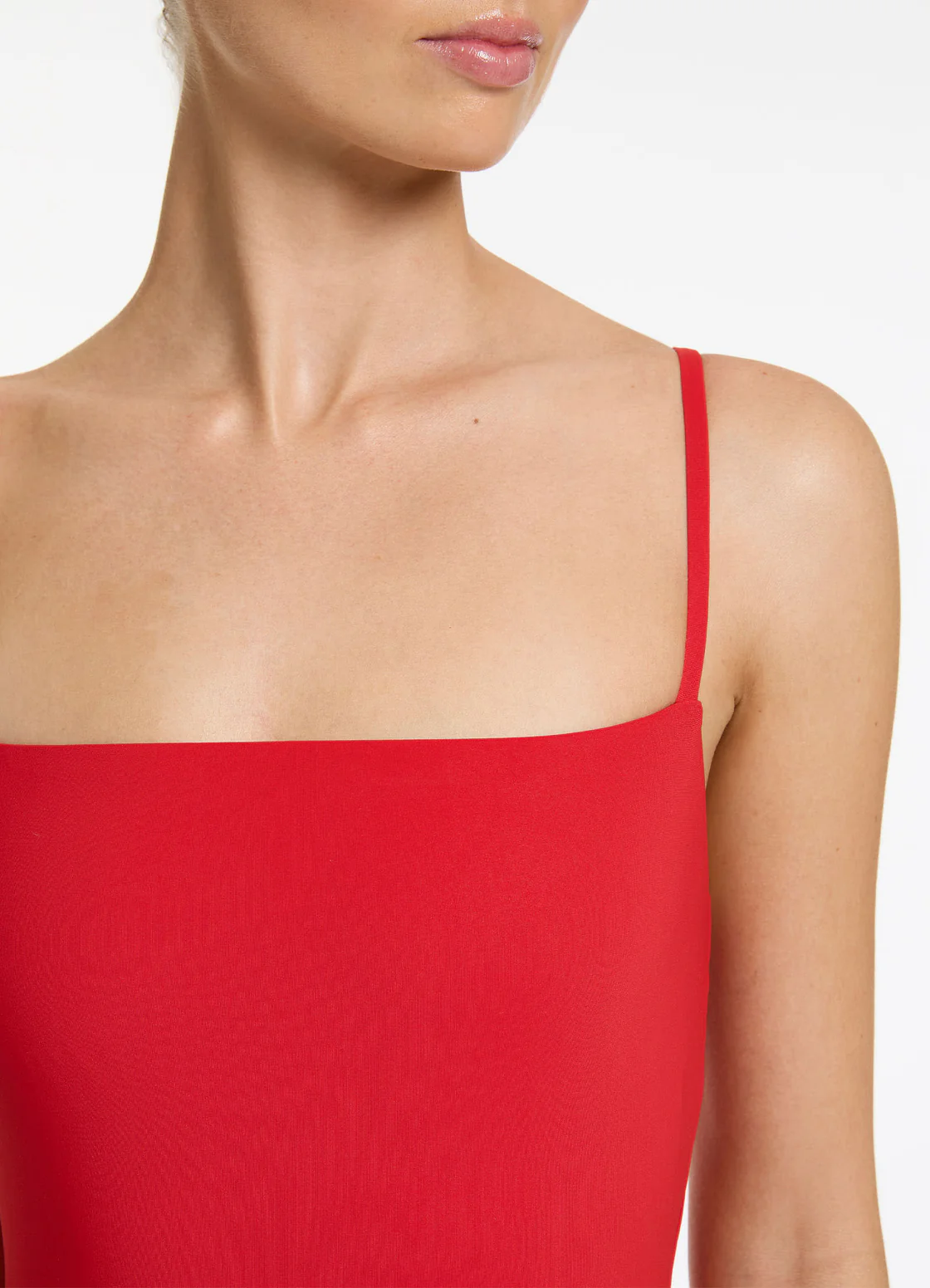 Jetset Minimal Tank One Piece Rosso