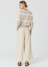 Load image into Gallery viewer, Rosin Stripe Knit Pebble/chalk