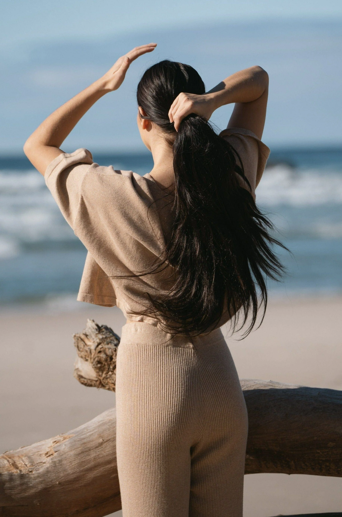 Addison Knit Top Oatmeal