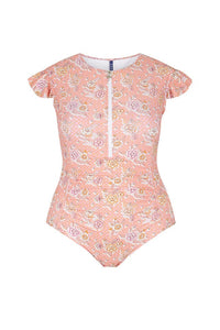Seychelles Frill Sleeve One Piece