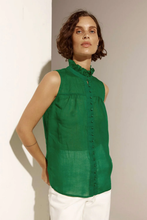 Load image into Gallery viewer, tempo top - palm green