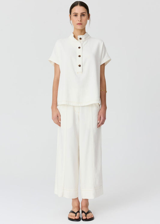 Anise Crop Pant Chalk